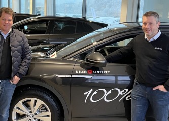 Utleiesenteret blir elektrisk også på veien