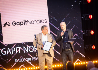 Gapit Nordics er Årets Bedrift SMB