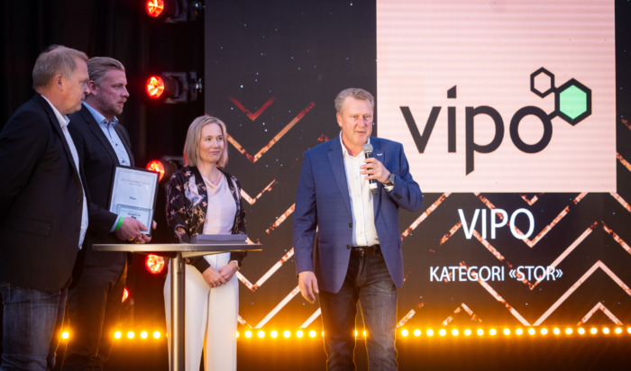 Vipo er Årets Bedrift Stor