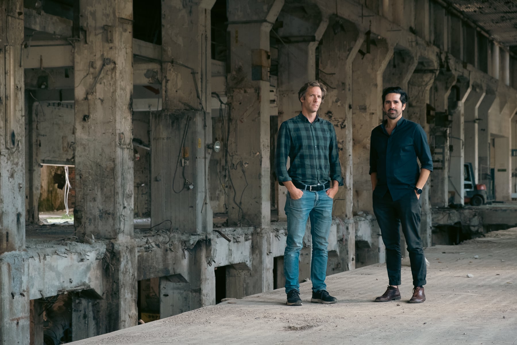 Eric Allende og Jared McFadzean i Aksent Arkitekter